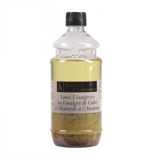 Vinaigrette au vinaigre de Xérès, Ail et Basilic bouteille 500 ml – André  Claude