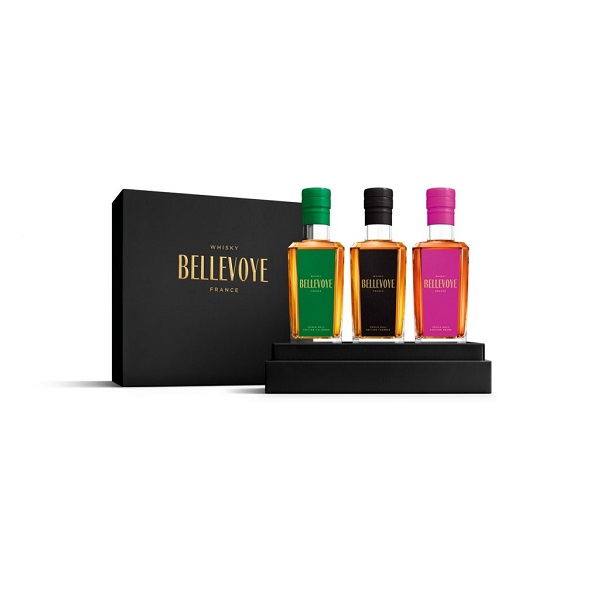 Bellevoye - Whisky Bleu Triple Malt - Vins des As