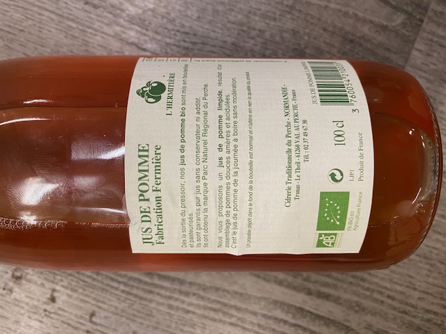 Jus Pomme Bio 1L